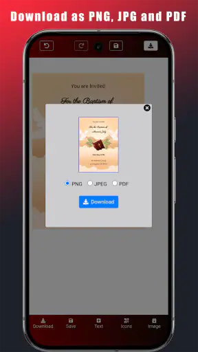 Baptism Communion Confirmation screenshot