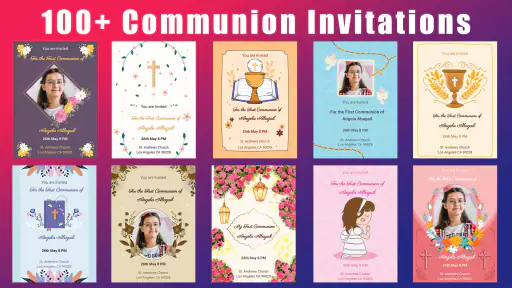 Baptism Communion Invitation screenshot