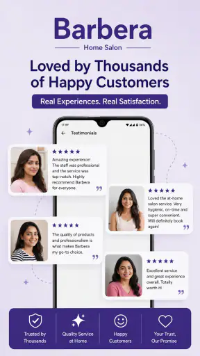 Barbera: Home Salon Services screenshot