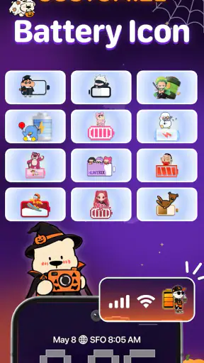 Battery Emoji Buddies screenshot