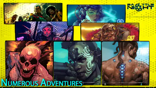 Battle Night: Cyberpunk RPG screenshot