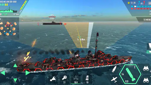 Battle of Warships: Online screenshot