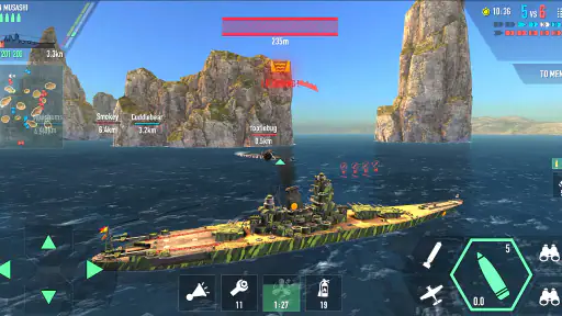 Battle of Warships: Online screenshot