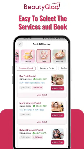 BeautyGlad - Salon at Home screenshot