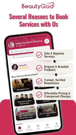 BeautyGlad - Salon at Home screenshot