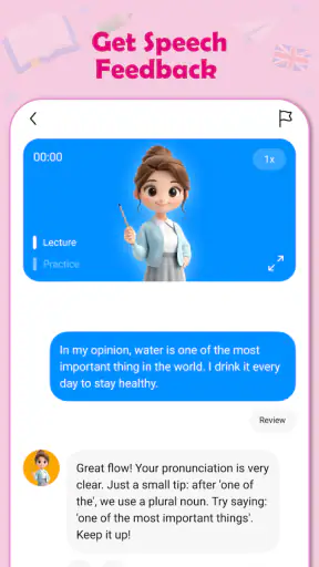 Bee Coach: AI English Speaking screenshot
