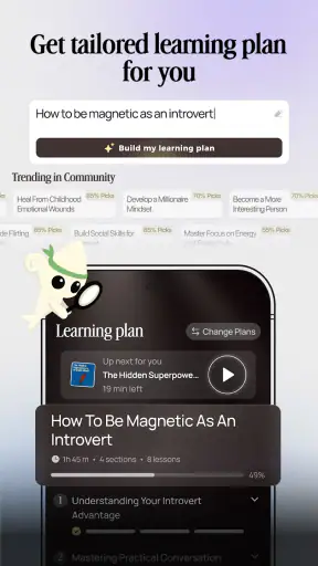 BeFreed: Learn Anything screenshot