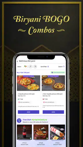 Behrouz Biryani - Order Online screenshot