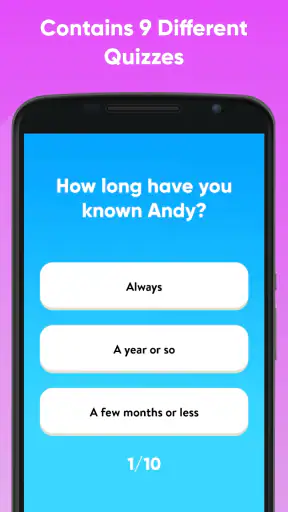 BFF Friendship Test screenshot