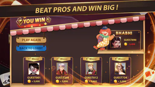 Bhabhi Thulla - Card Game screenshot