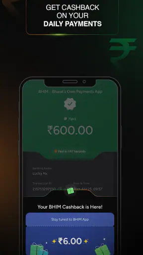 BHIM Bharat's Own Payments App screenshot