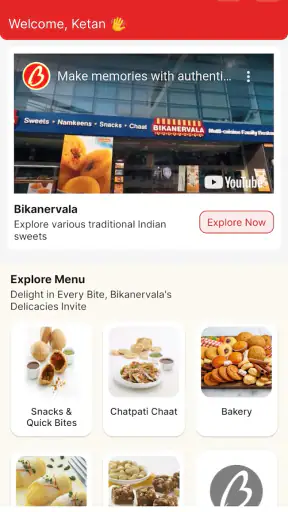 Bikanervala screenshot