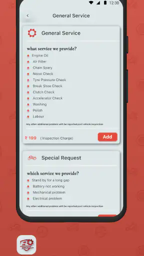 BikeFixup - Bike Service App screenshot