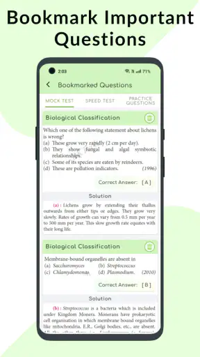 Biology: 38 Year Past Papers screenshot