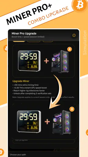 Bitcoin Mining Cloud BTC Miner screenshot