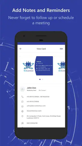 BizConnect - Card Scanner screenshot
