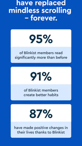 Blinkist: दैनिक सारांश screenshot