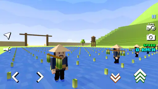 Blocky Farm Racing & Simulator screenshot