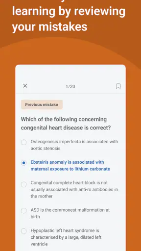 BMJ OnExam screenshot