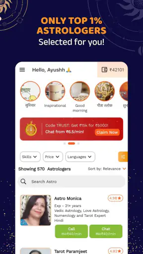 Bodhi: Astrology & Tarot Chat screenshot