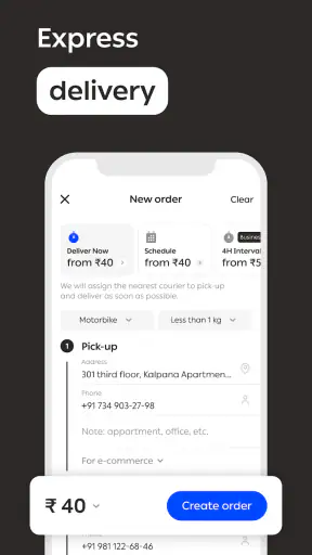 Borzo — कूरियर डिलीवरी एप screenshot