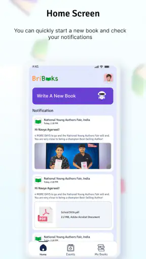 BriBooks screenshot