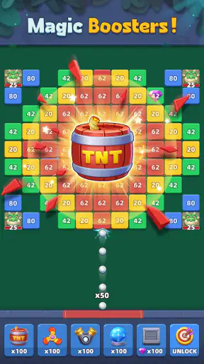 Bricks Breaker Magic screenshot