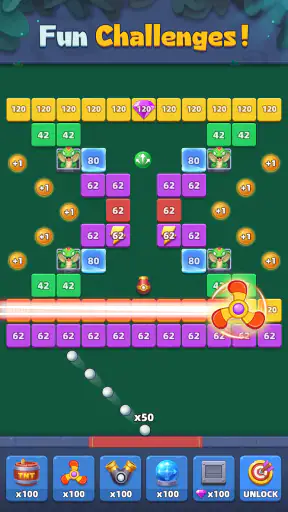 Bricks Breaker Magic screenshot