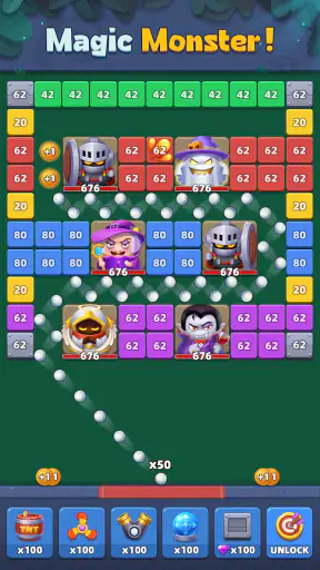 Bricks Breaker Magic screenshot