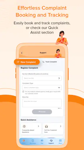BSNL Selfcare screenshot
