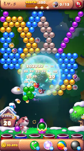 Bubble Bird Rescue 2 - Shoot! screenshot