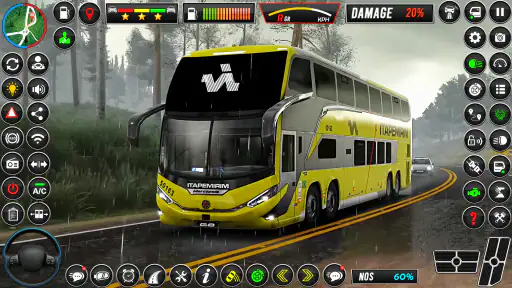 Bus Driving Coach Bus Sim 3D screenshot
