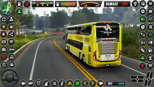 Bus Driving Coach Bus Sim 3D screenshot