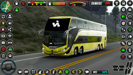 Bus Driving Coach Bus Sim 3D screenshot