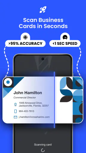 Business Card Scanner by Covve screenshot