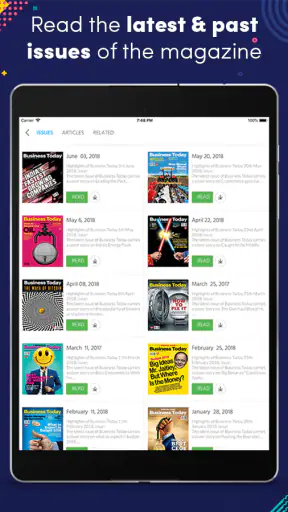 Business Today Magazine screenshot