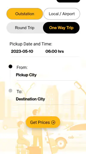 CabBazar - Outstation Taxi screenshot