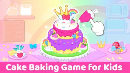 Cake Maker Kids Cooking Games screenshot