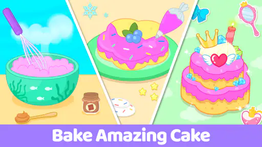 Cake Maker Kids Cooking Games screenshot