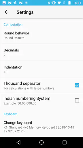 CalcTape Calculator with Tape screenshot