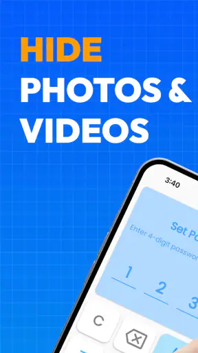 Calculator= Hide Photos screenshot