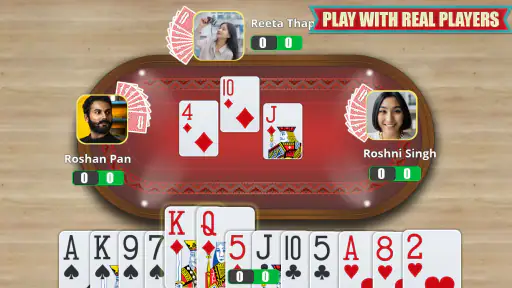 Callbreak Online: Lakadi Tash screenshot