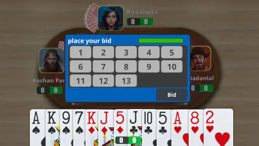 Callbreak Online: Lakadi Tash screenshot