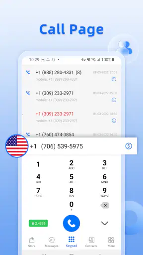 Call Now - Privacy number screenshot