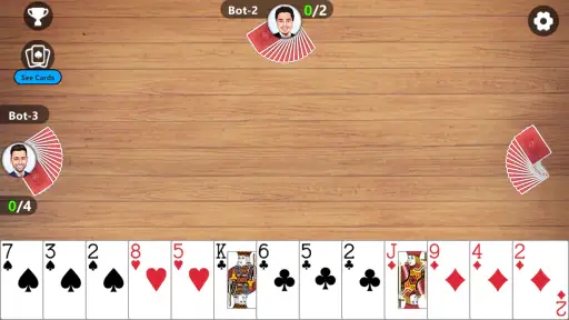 Callbreak Master 3- card game screenshot