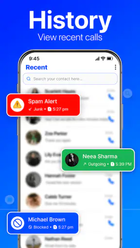Caller ID & Spam Blocker Home screenshot