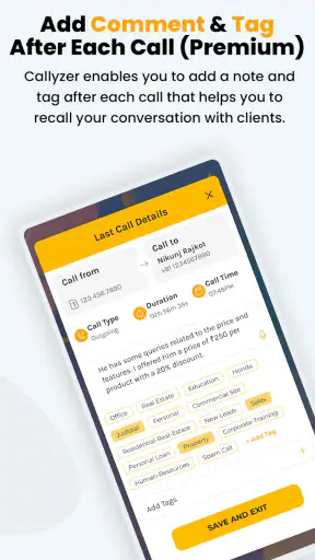 Callyzer - Analysis Call Data screenshot