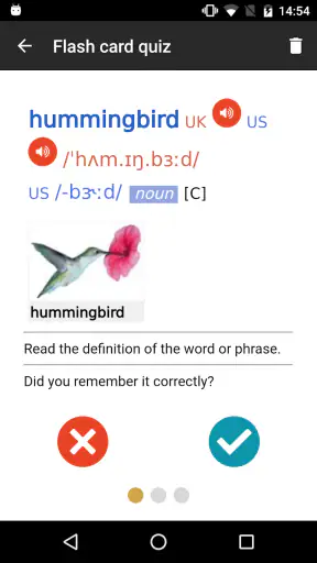 Cambridge English Dictionary screenshot