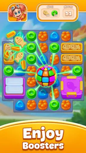 Candy Pop Story : Match 3 screenshot