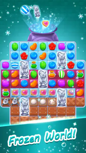 Candy Witch - Match 3 Puzzle screenshot
